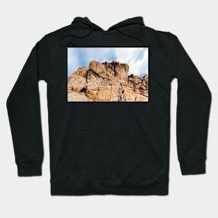 Rocky landscape in the coast of Brittany Hoodie